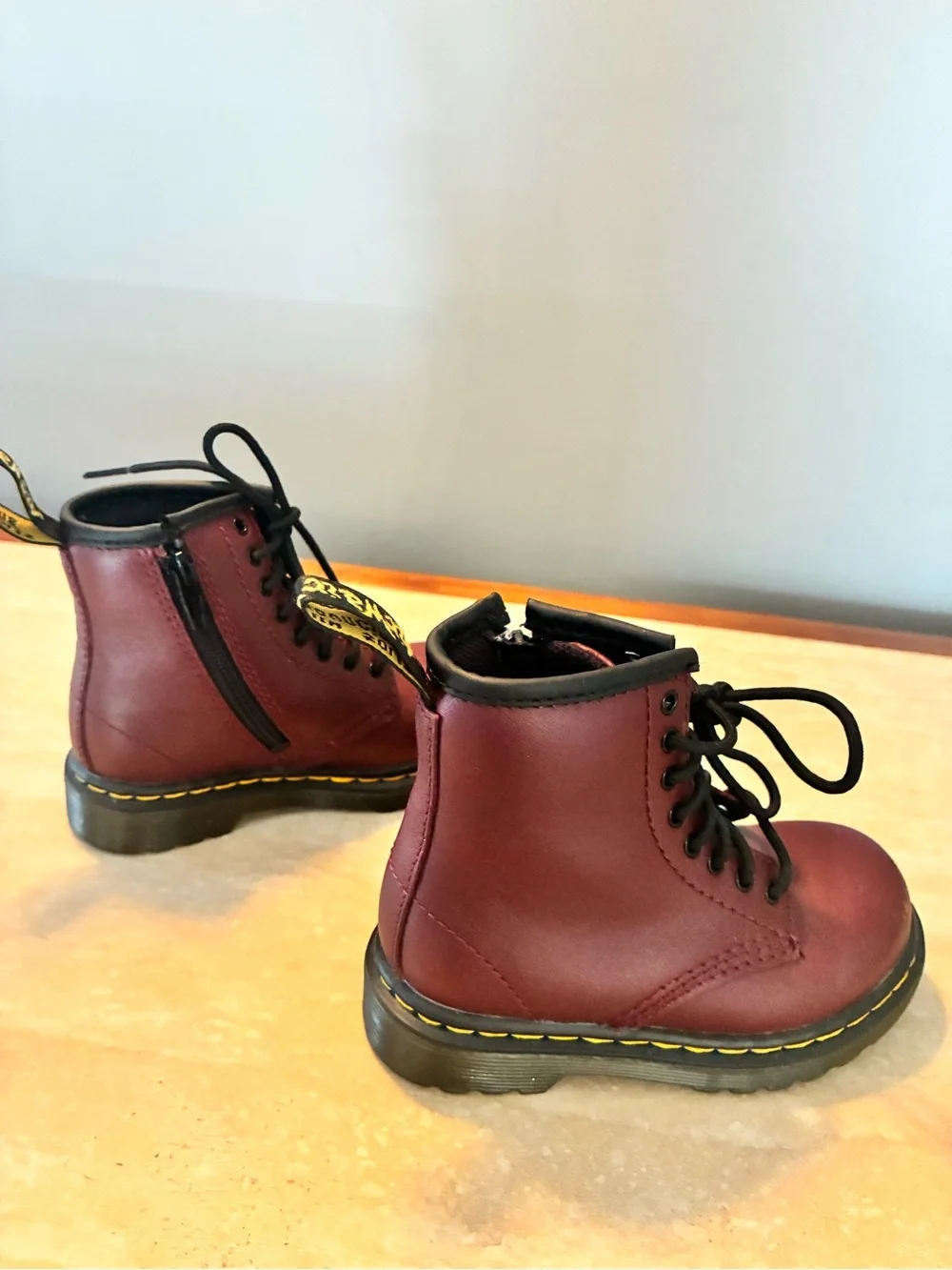 Dr. Martens Toddler Lace-Up Ankle Boots